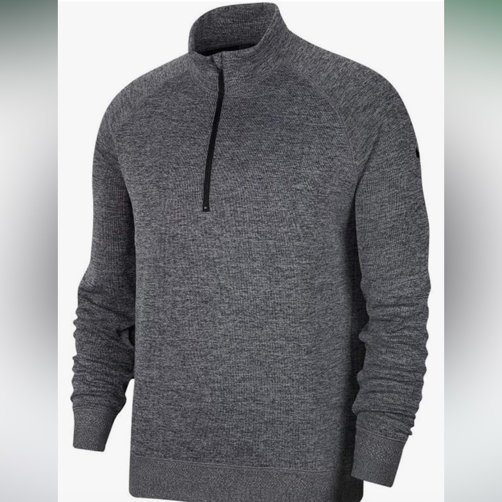 Nike Dri-FIT Player Men's COWBOYS Golf Midzip Sweatshirt BV0396-011 XXL GRAY BB8